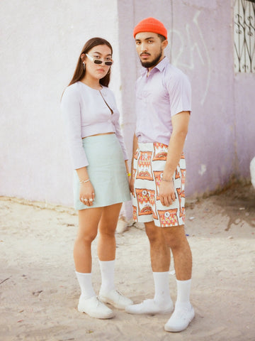 Unisex Printed Shorts