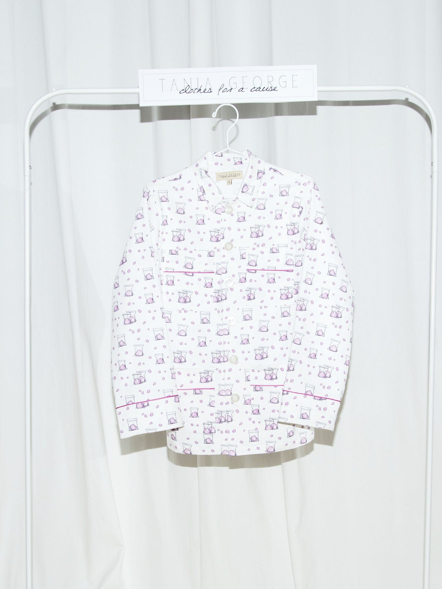 Summer Jacket with Pockets - Cotton Candy