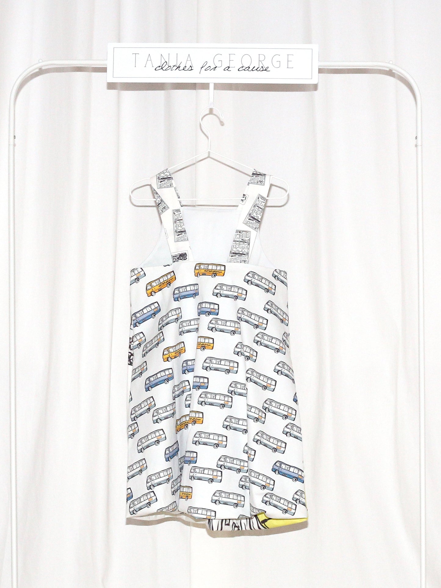 two toned bubble dress