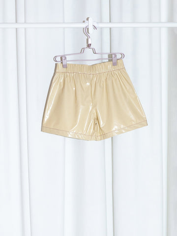 Women's Faux Leather Shorts