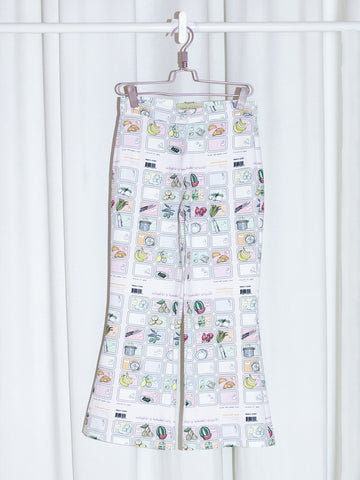 Alphabet Flare Pants