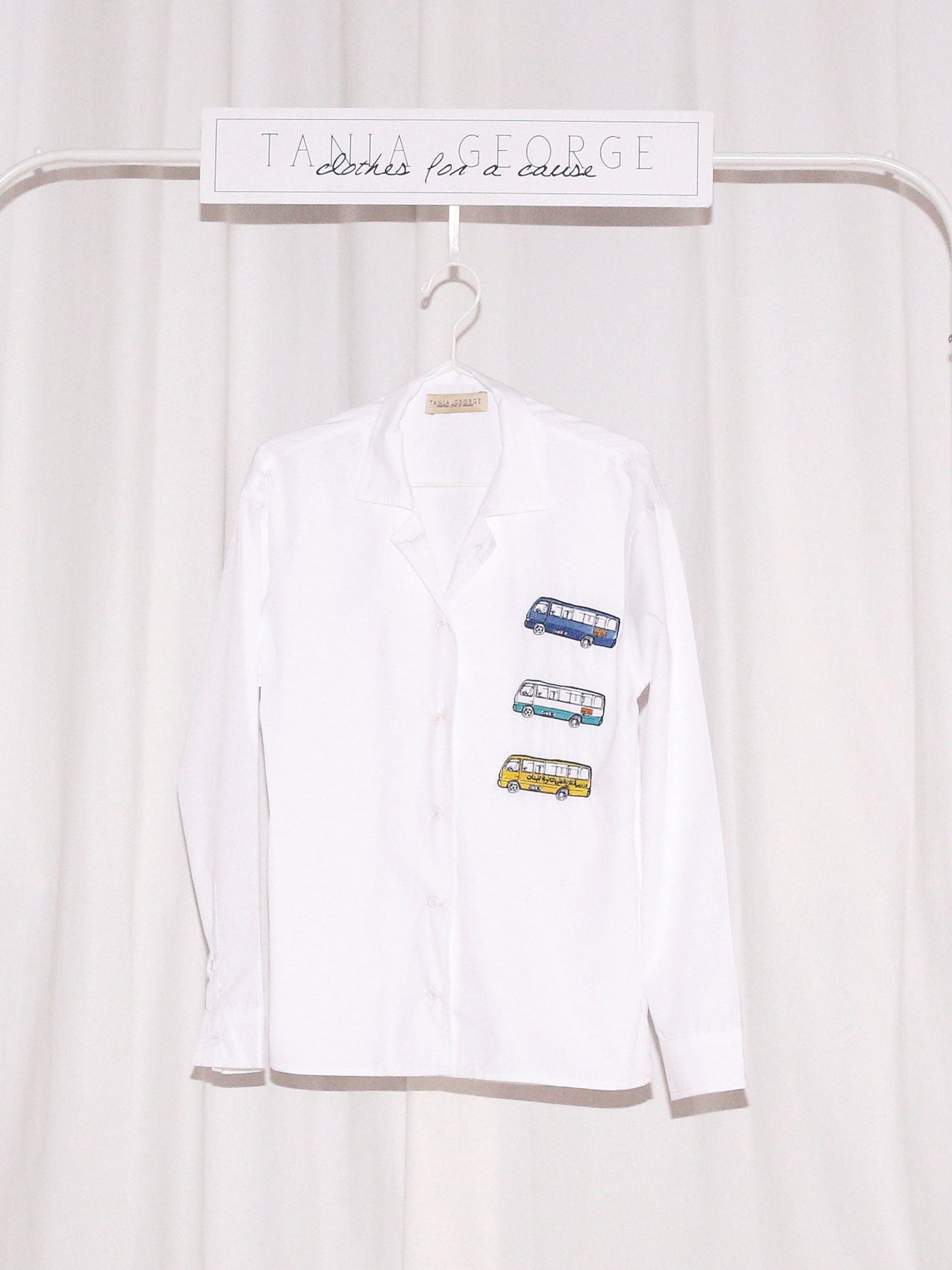 embroidered shirt - coasters