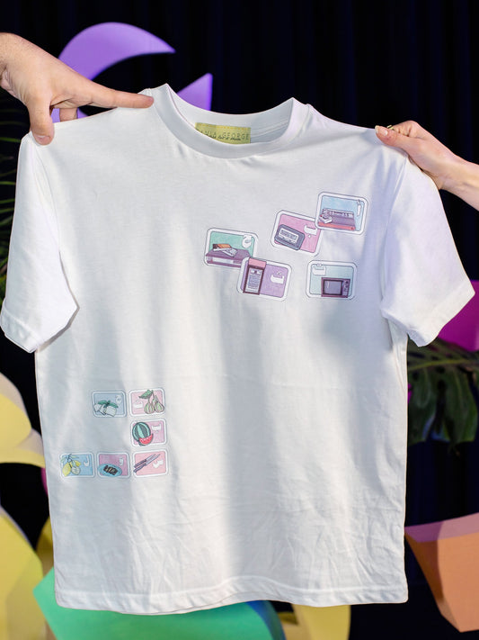 Printed Sticker Tee