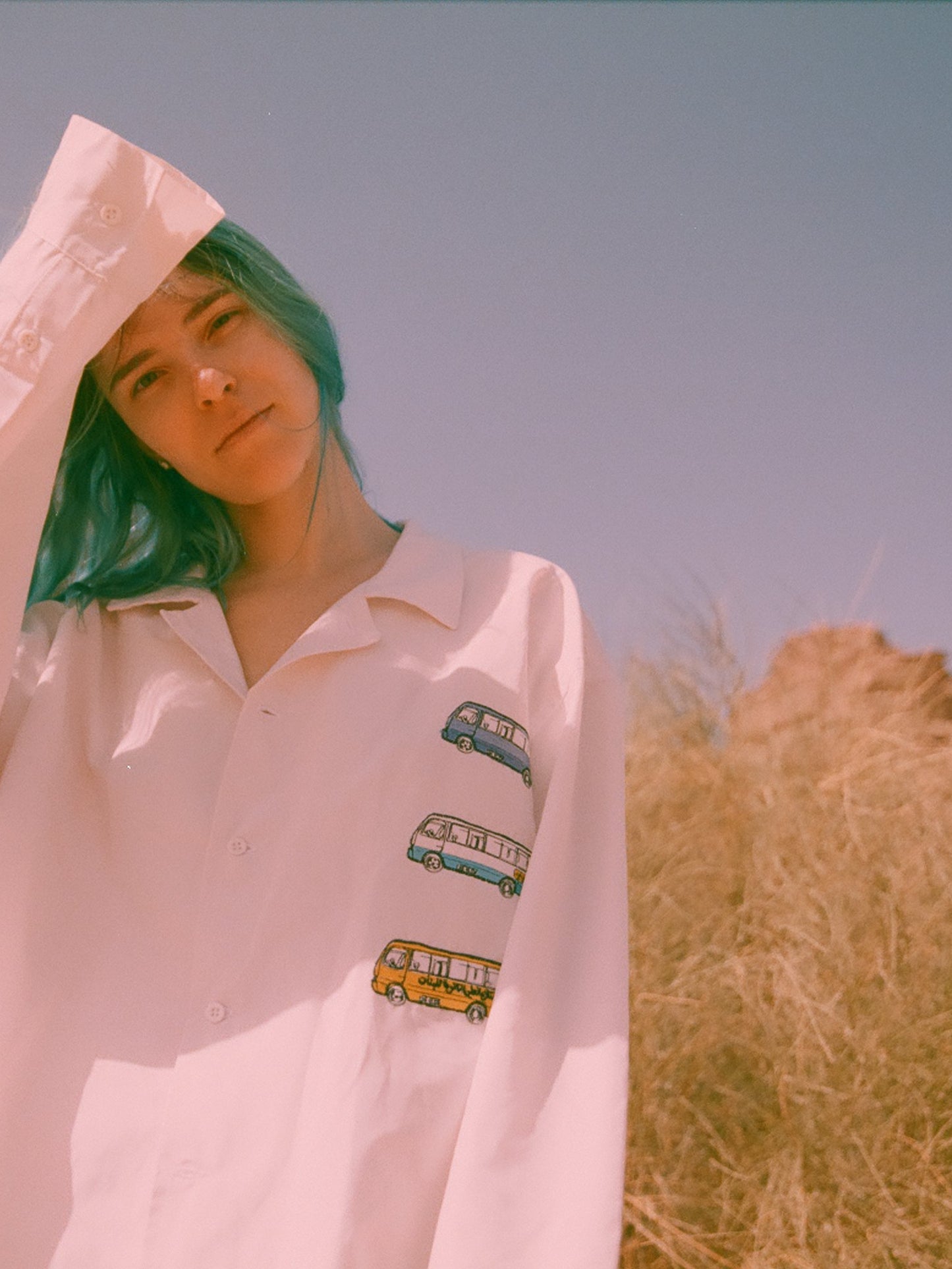 embroidered shirt - coasters