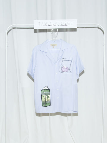 Short Sleeve Embroidered Shirt - Unisex