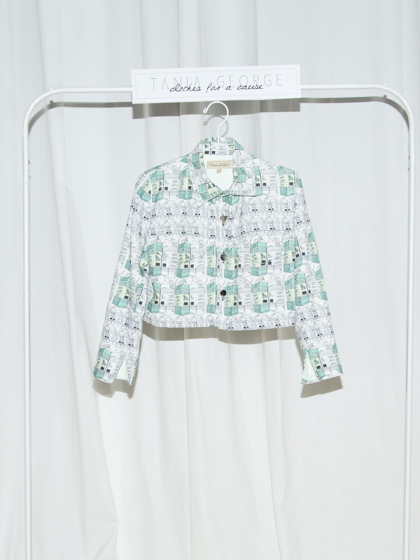 Cropped Summer jacket - Milk