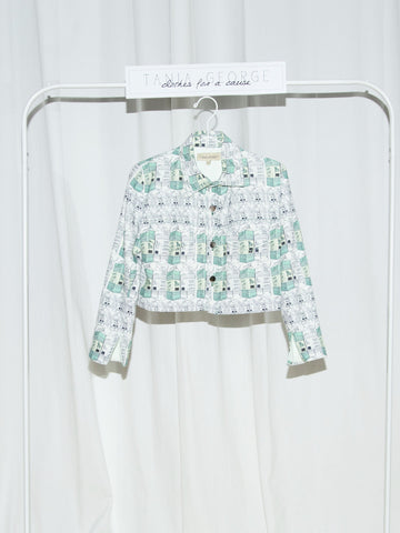 Cropped Summer jacket - Milk