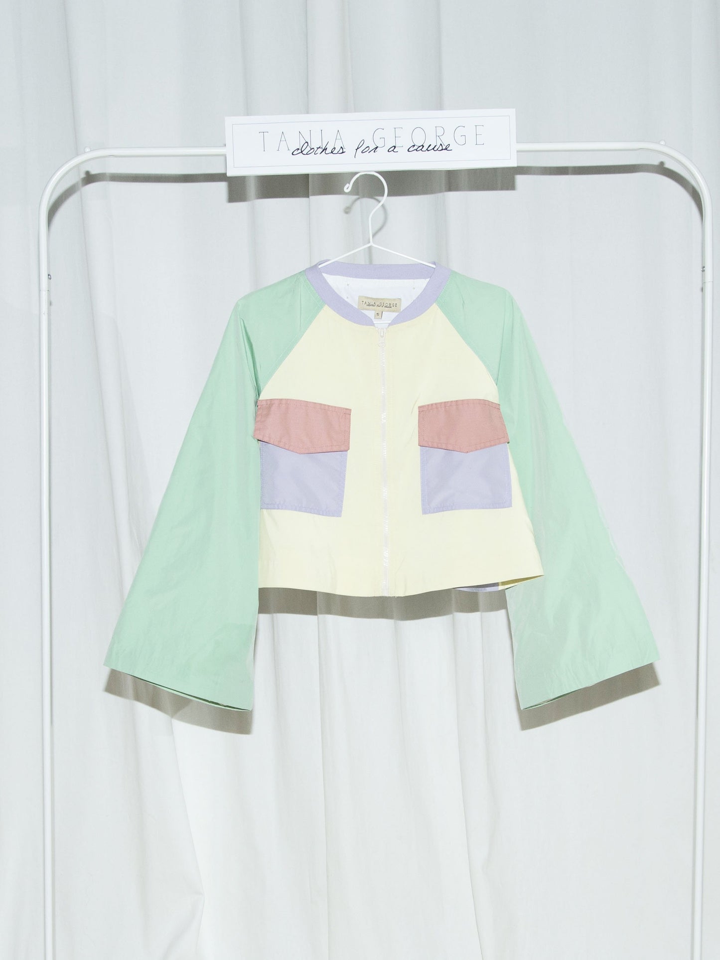 Summer Multi-colored Bomber Jacket