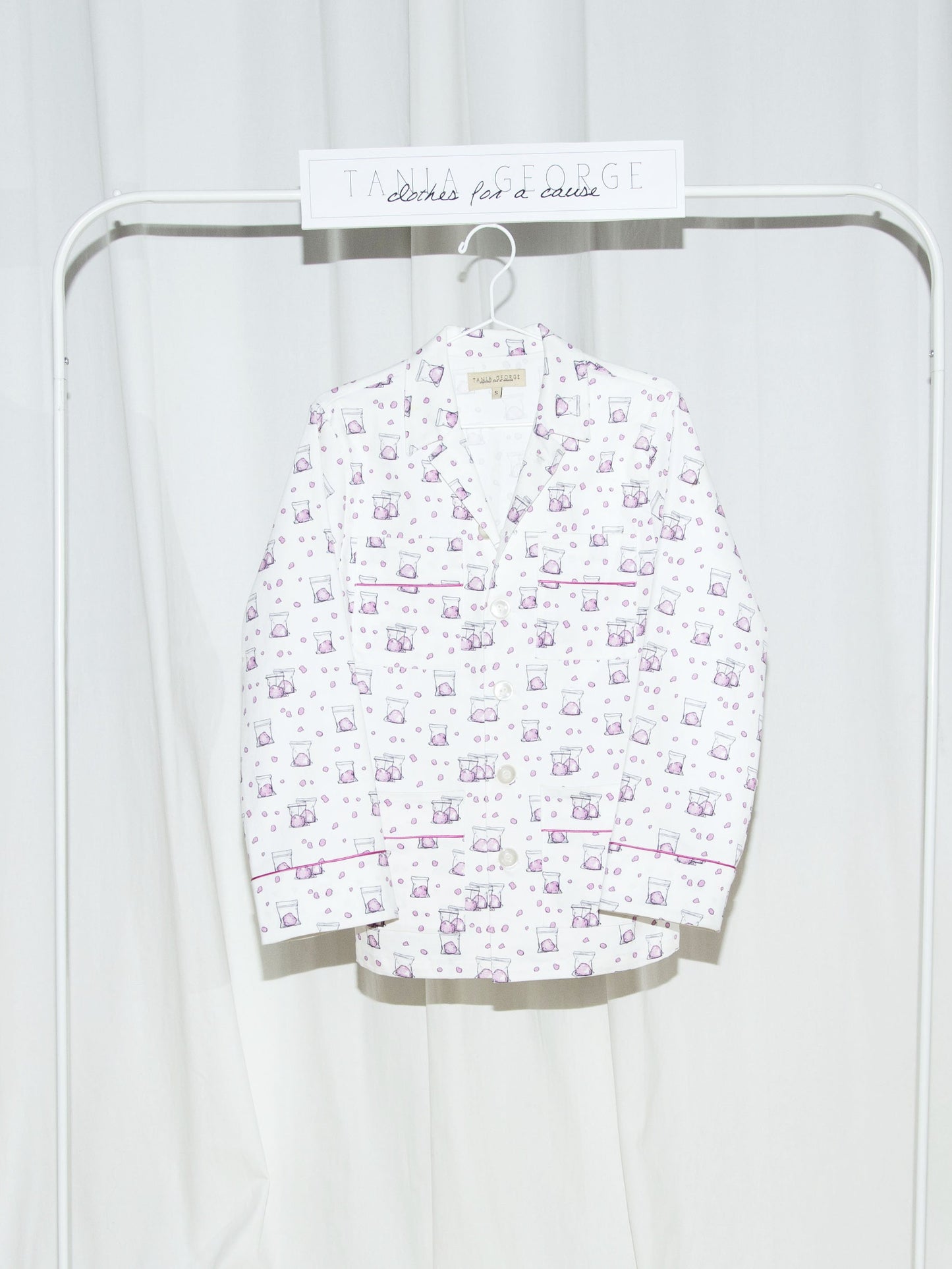 Summer Jacket with Pockets - Cotton Candy