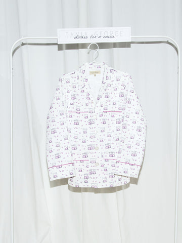 Summer Jacket with Pockets - Cotton Candy