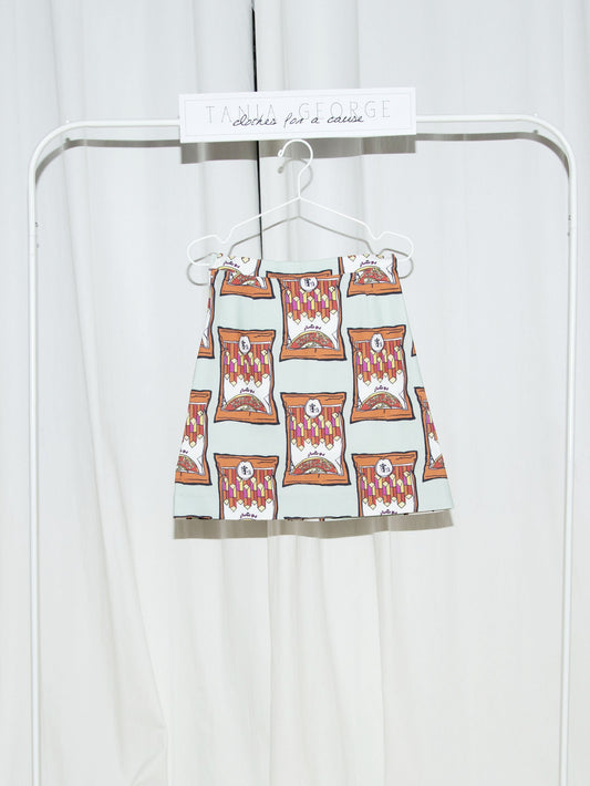 Basic Printed Skirt - Bushar