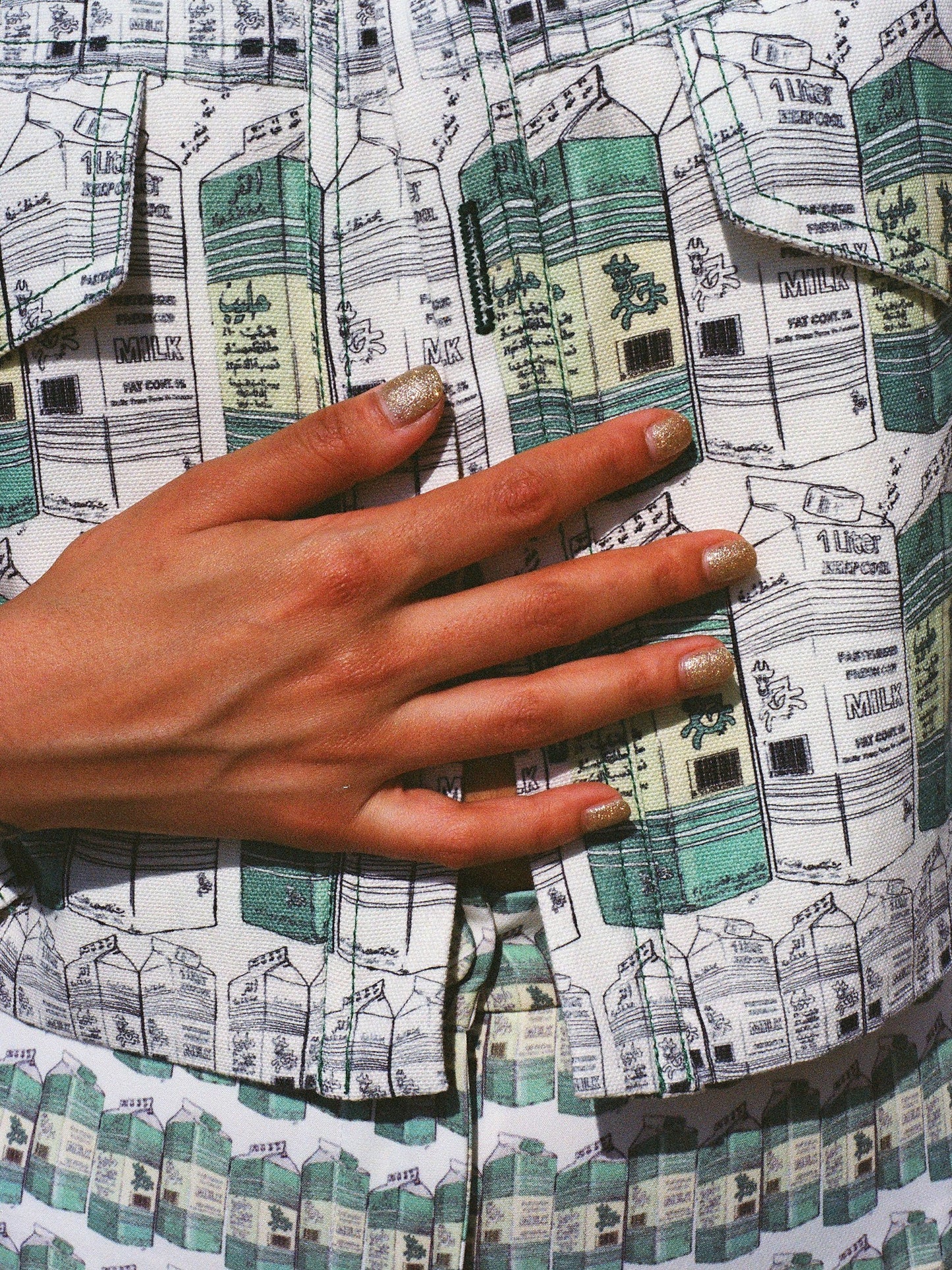 Cropped Summer jacket - Milk