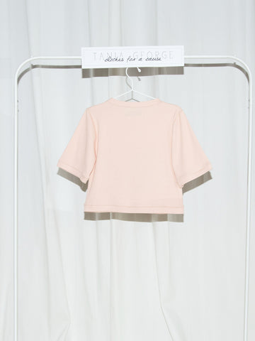 Crew Neck Crop Top