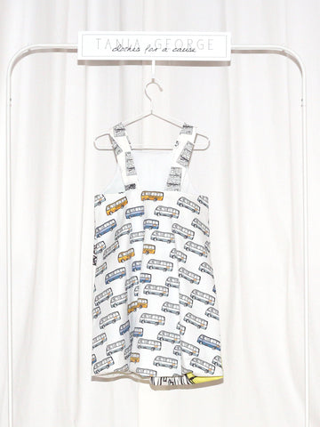 two toned bubble dress